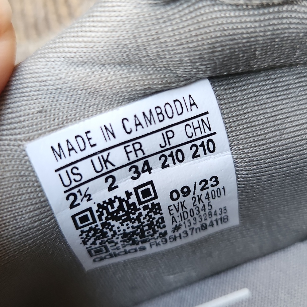ADIDAS Ozweego Kids 'Triple Grey'' Sneakers - Picture 9 of 10